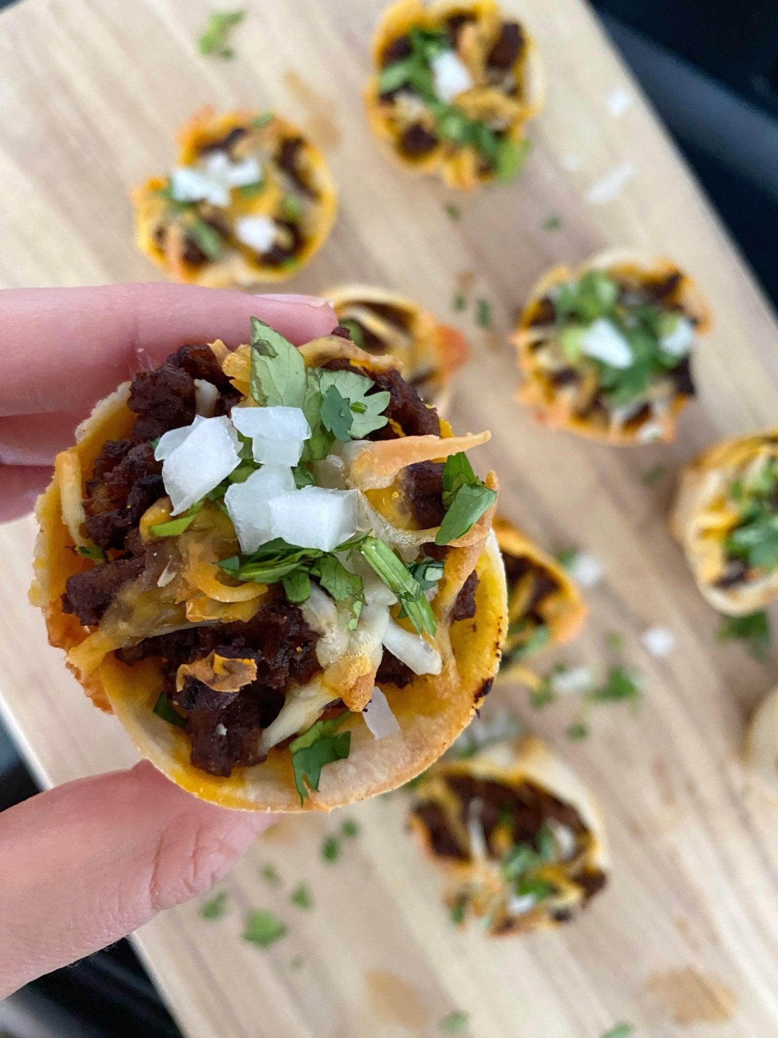 Crispy Enchilada Bites - Saucy Lips Foods