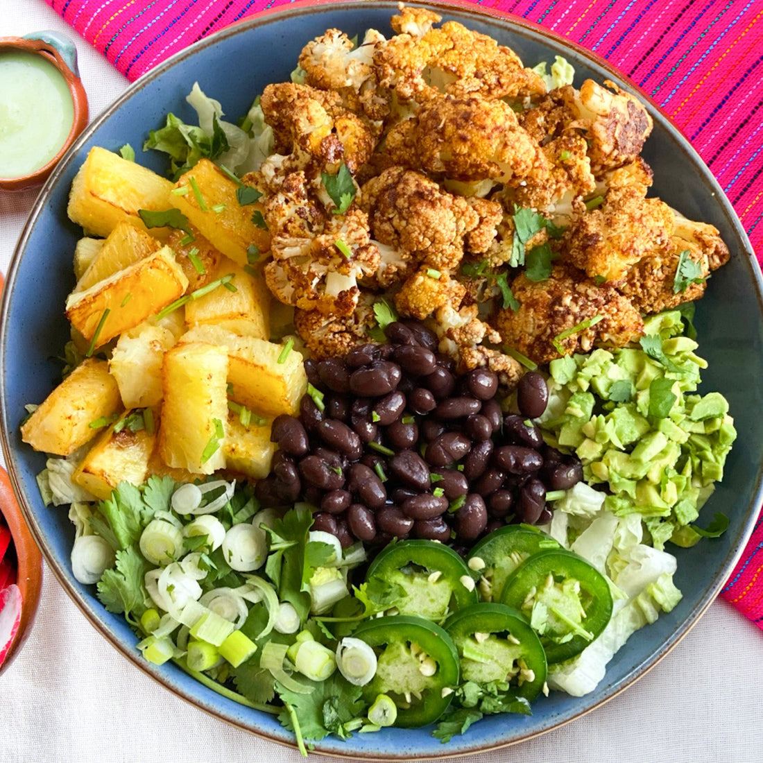 Cauliflower Al Pastor Bowl - Saucy Lips Foods - Authentic Flavors from the Heart of México
