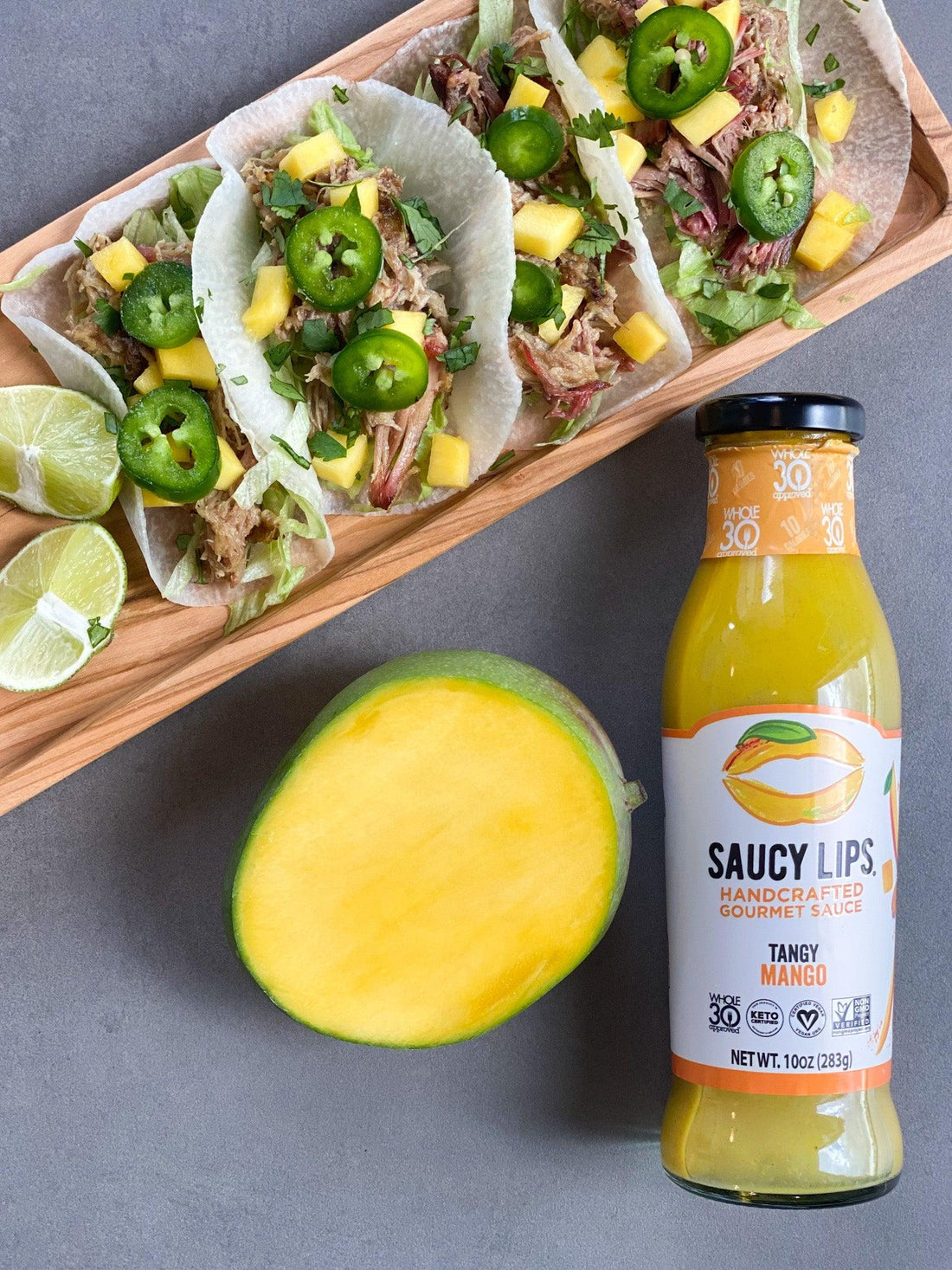 Pulled Pork in Mango Sauce