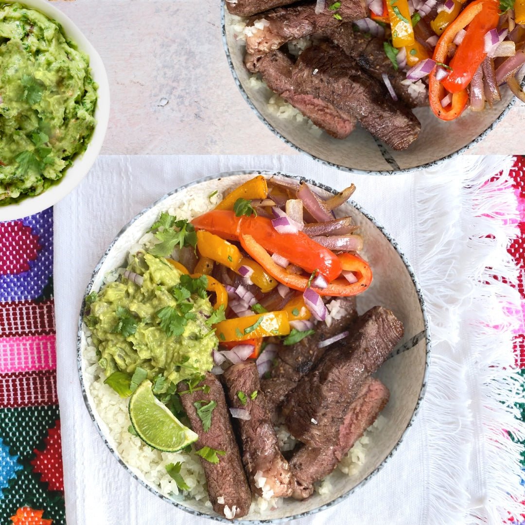 Steak Fajita Bowl - Saucy Lips Foods - Authentic Flavors from the Heart of México