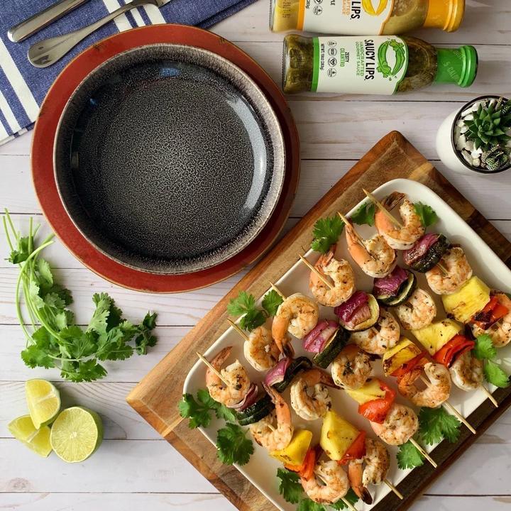 Whole30® Saucy Shrimp Skewers