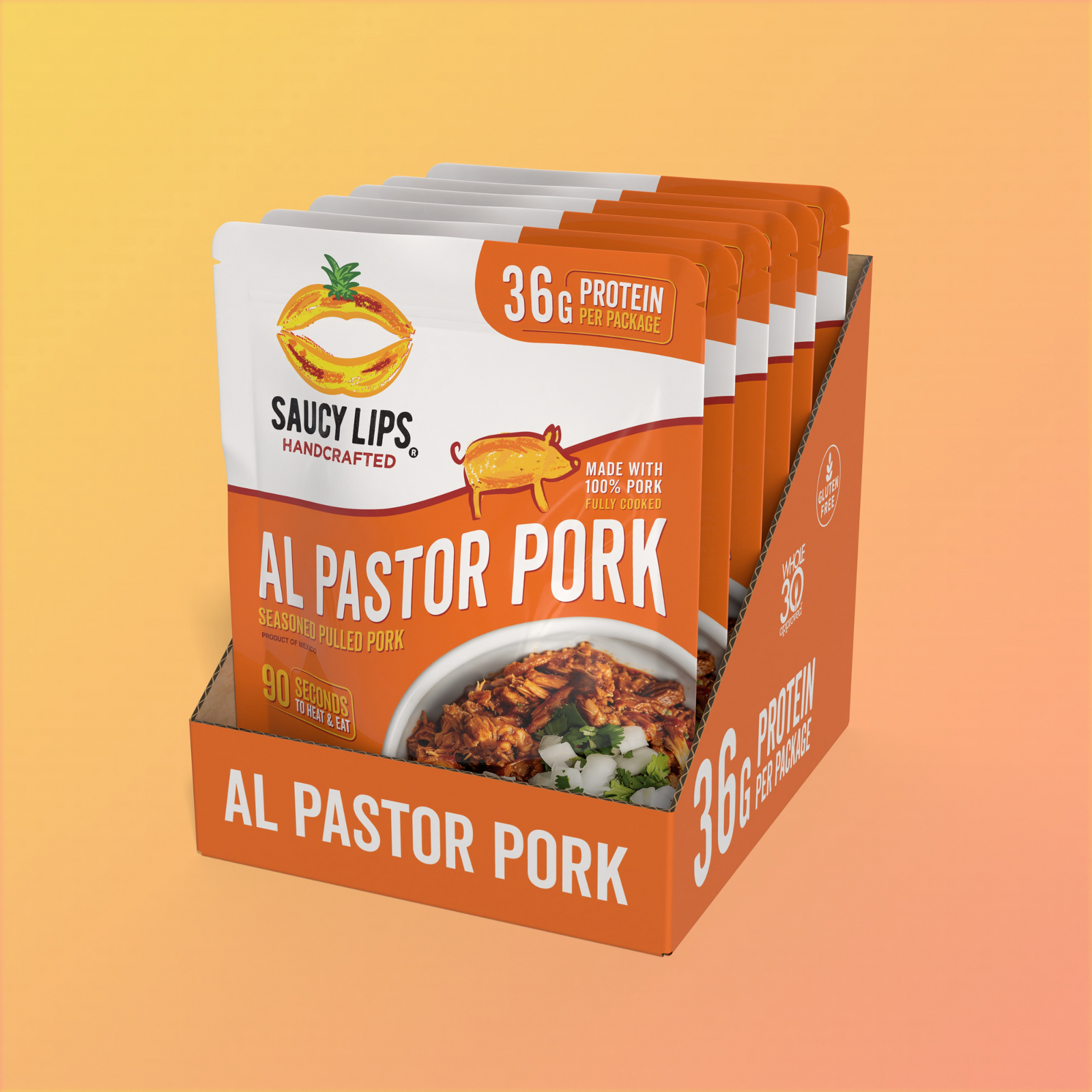 Al Pastor Pork – 36g Protein | Ready in 90 Seconds
