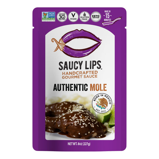 Authentic Mole Sauce - Saucy Lips Foods - Authentic Sauce Flavors from the Heart of México